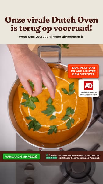 Nooit meer sjouwen in de keuken