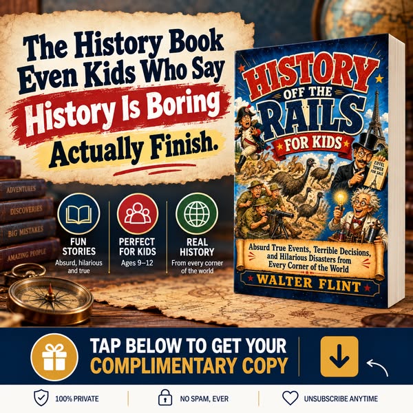 The History Book Even Kids Who Say History Is Boring Actually Finish.