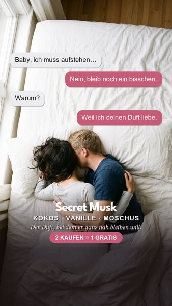 Gut riechen. Auch da unten.