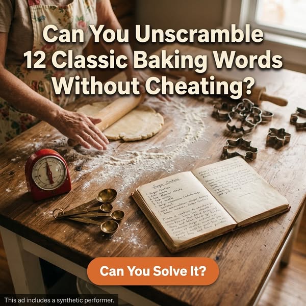 Can You Guess These Christmas Kitchen Words?