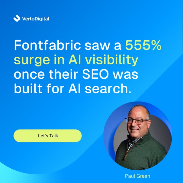 Let's talk AI Visibility