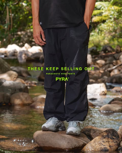 Parachute Pants by PYRA