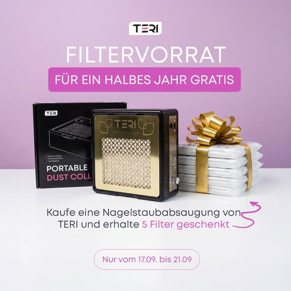 5 HEPA-Filter geschenkt!