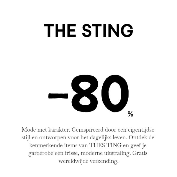 Minder kleding. Meer stijl.