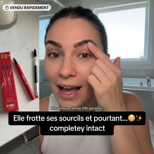 Actualités – Crayon liquide pour sourcils à double embout