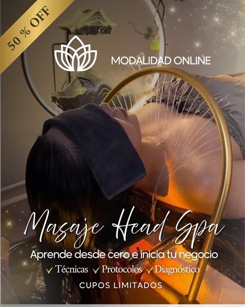 Experta en Head Spa Japones