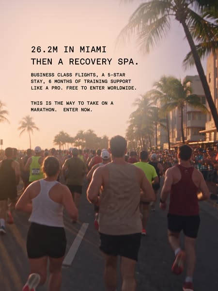 Win 2 entries to the marathon in Miami