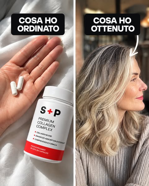 Il complesso di collagene per capelli più folti e sani