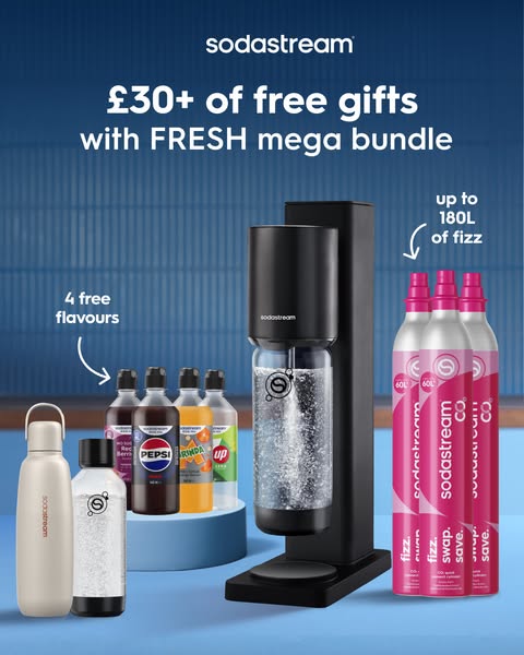 Turn Tap Water Into Fresh Fizz