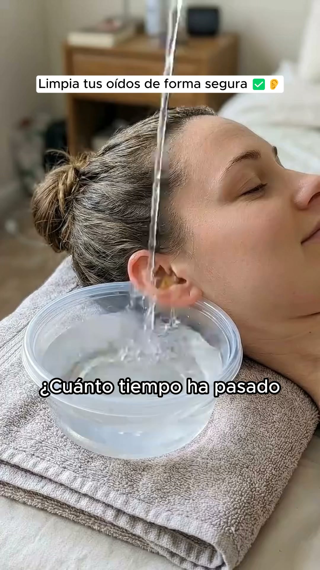 Deja de empujar el cerumen hacia dentro