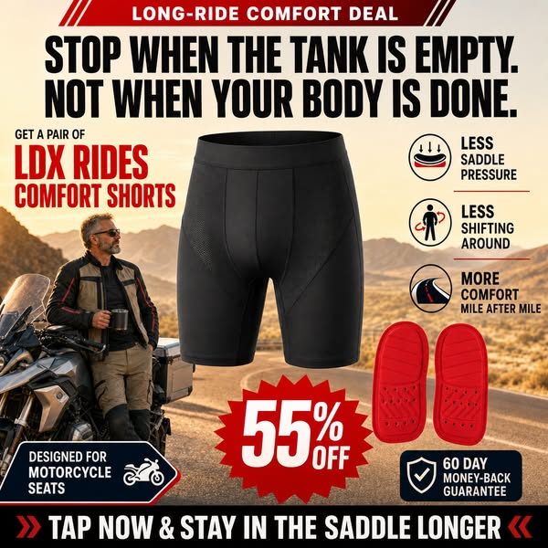 Motorcycle Comfort Shorts Built For Real Riders