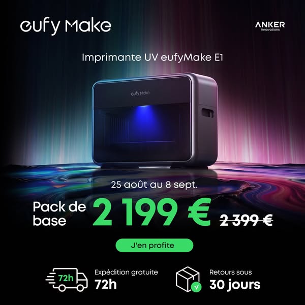 Imprimante UV eufyMake E1