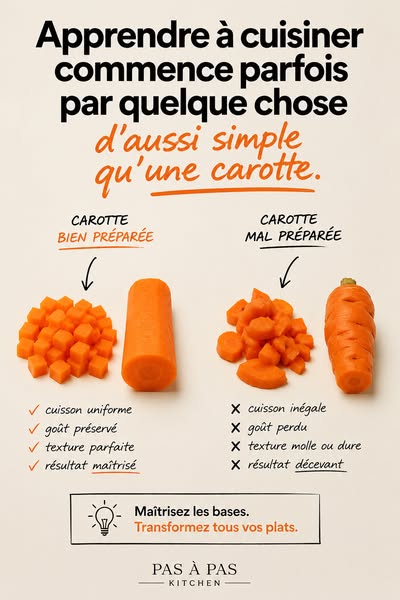 Soyez enfin fier de ce que vous cuisinez.