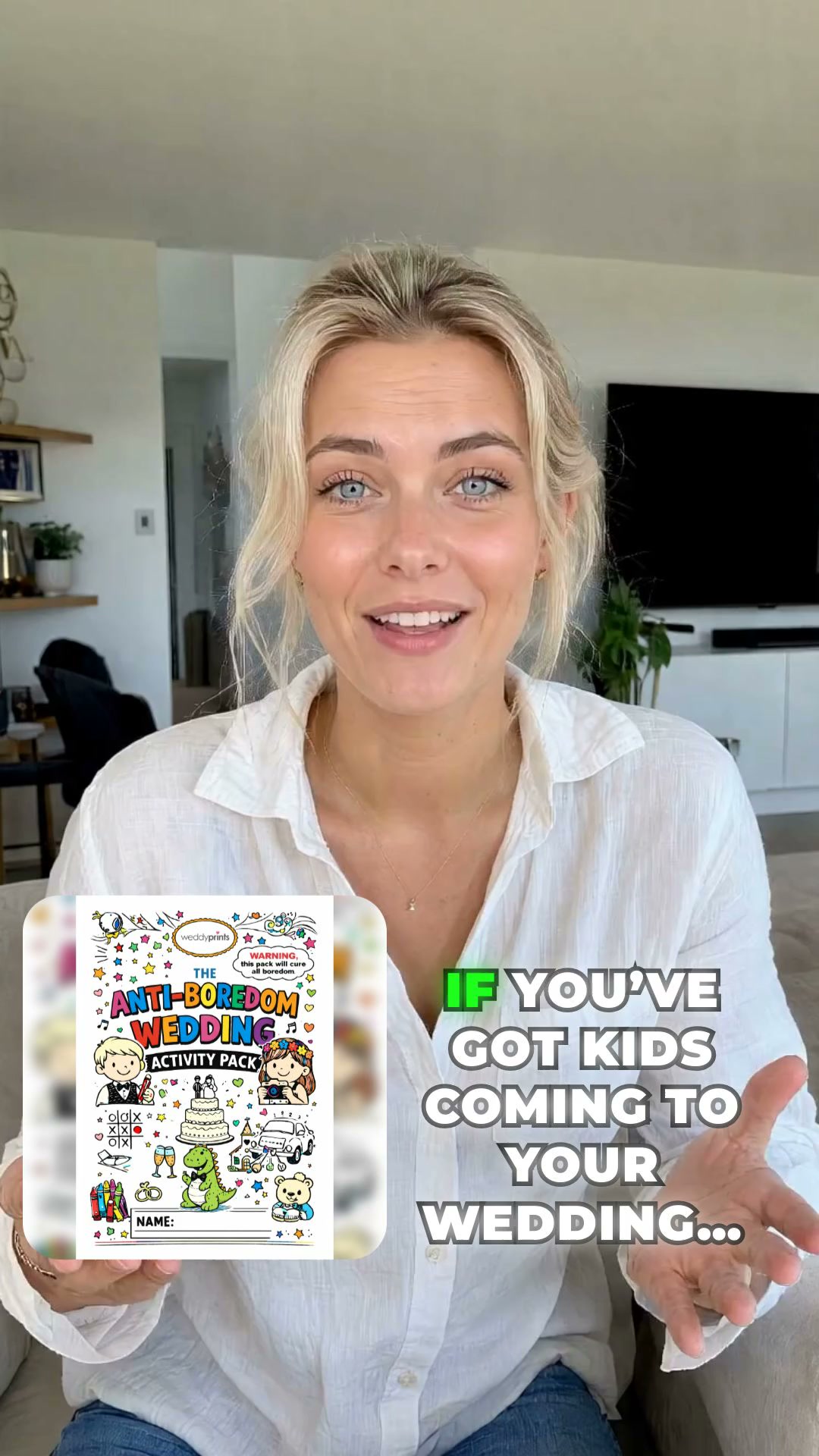 Anti-Boredom Wedding Activity Packs!