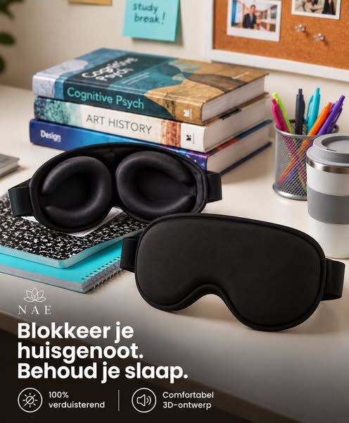 Verkoelende slaap waar je ook bent & Donker wanneer jij dat wilt!