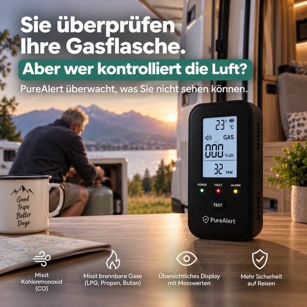 Du checkst alles. PureAlert die Luft.