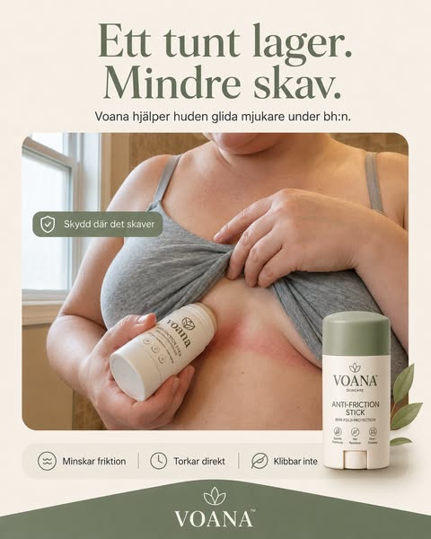 Skydda huden från skav