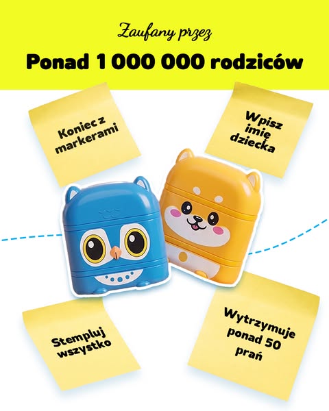 Koniec z gubieniem rzeczy w przedszkolu