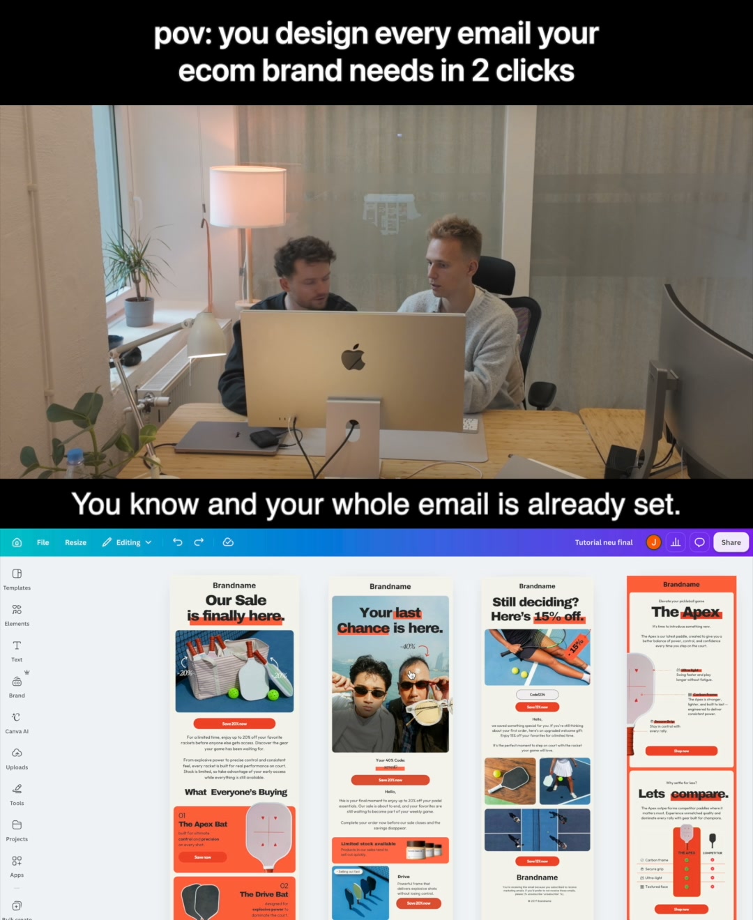 Save hours with premium email templates