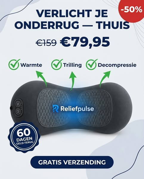 Verlicht je rugpijn bij de bron.