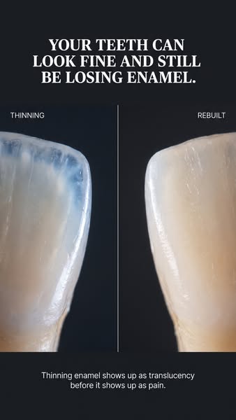 The same mineral your teeth are made of—now in your toothpaste