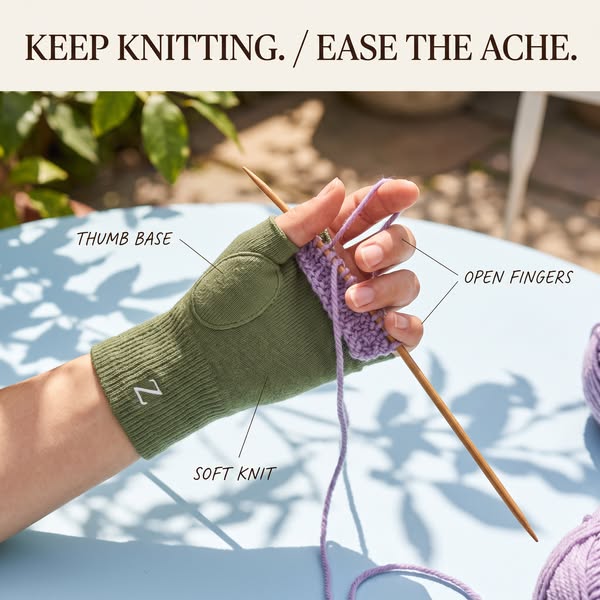 Keep Knitting Without The Ache