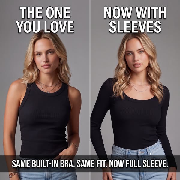No Bra? No Problem. This Tank Has It Built In.