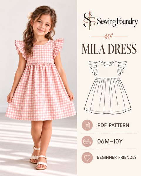 Beginner-Friendly Mila Dress Pattern