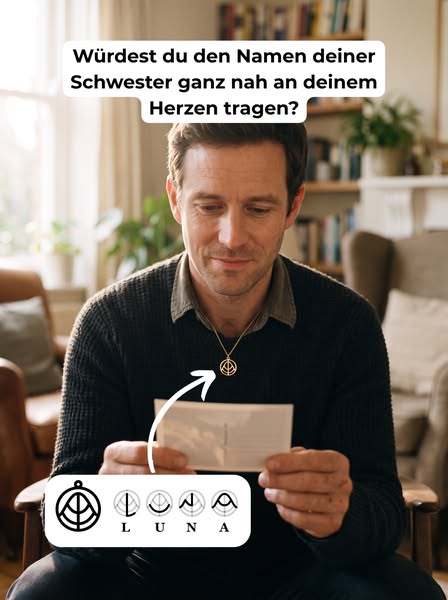 Der Name, der bleibt, nah an Ihrem Herzen
