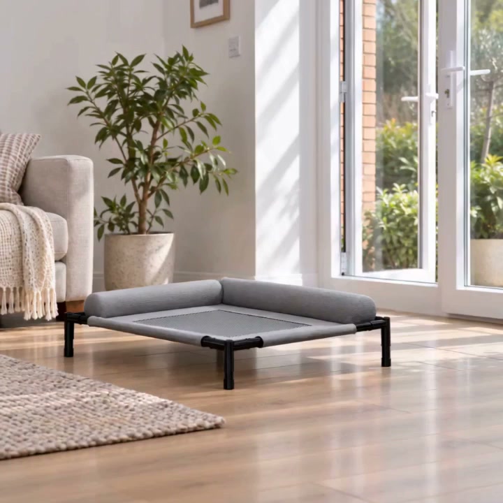 Raised Cooling Dog Bed – £42.99 – Order now
