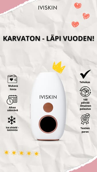 Helpompi arki alkaa Iviskinistä