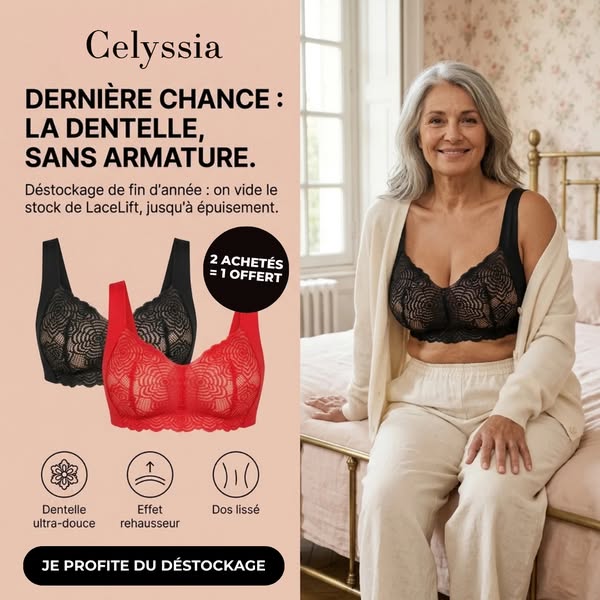 Dernière chance pour la dentelle sans armature