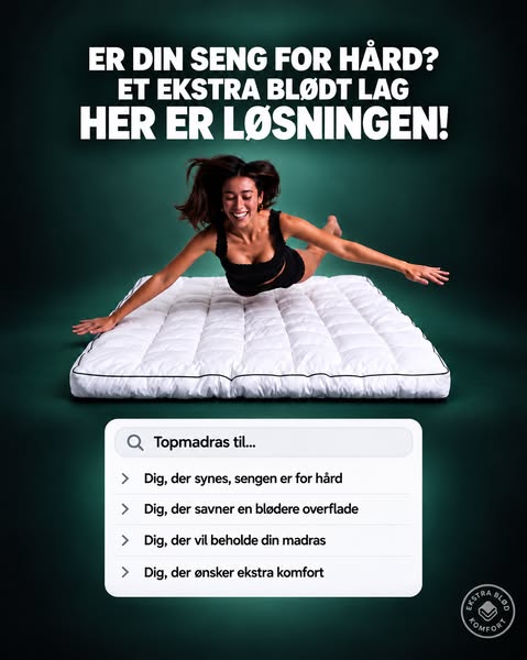 TILBAGE PÅ LAGER – SKYND DIG