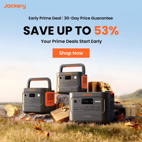 Early Prime Deal - Up to 53% OFF