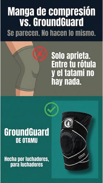 No dejes que una rodilla te frene