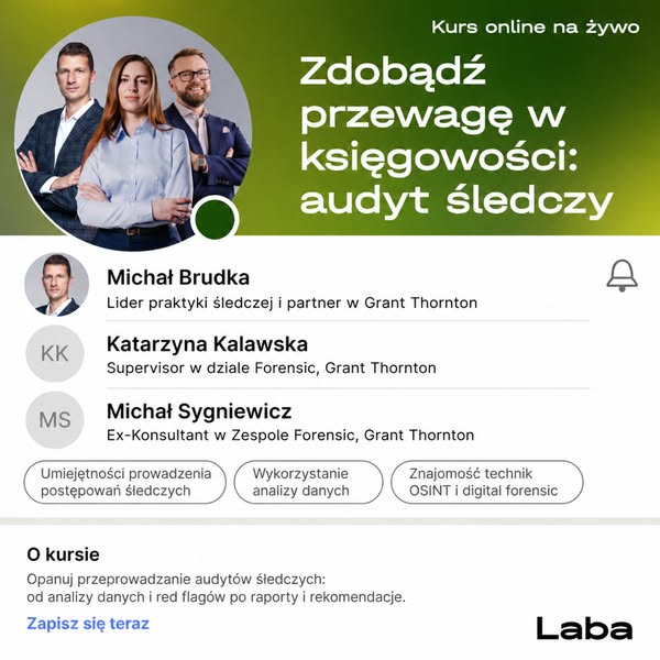 Opanuj audyt śledczy