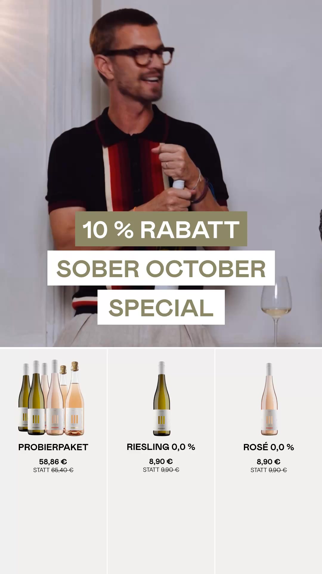 Sober October Sale – 10% auf Alkoholfreie