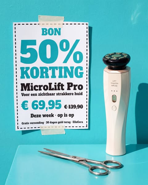 Lift je gezicht zonder botox. 50% korting vandaag