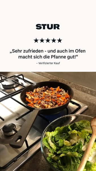 Eine Pfanne für die Ewigkeit.