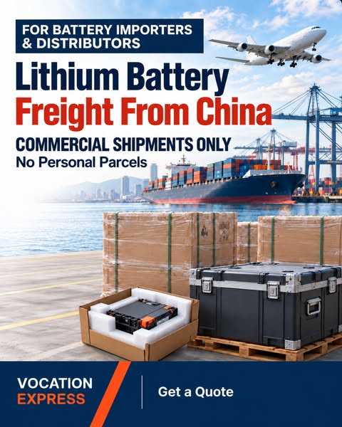 Lithium Battery Shipping from China