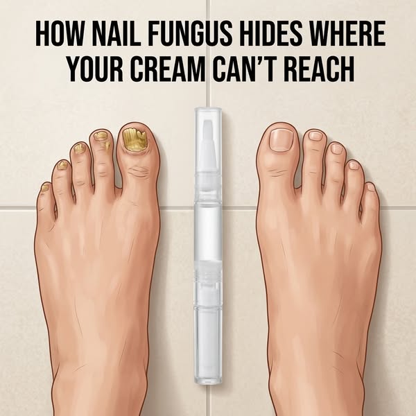 Your Cream Sits On Top. This Pen Goes Under.