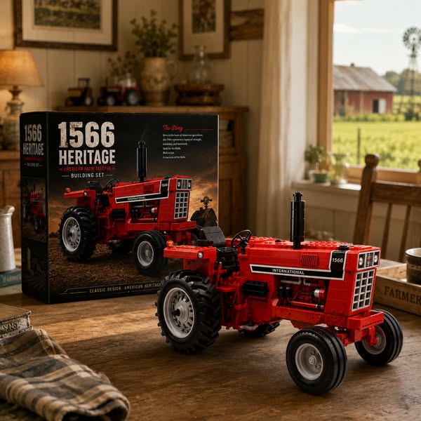 1566 Heritage American Farm Tractor Building Set