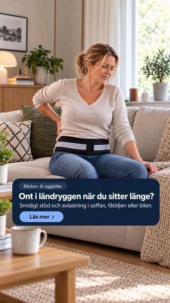 Känns ryggen när du sitter ner?