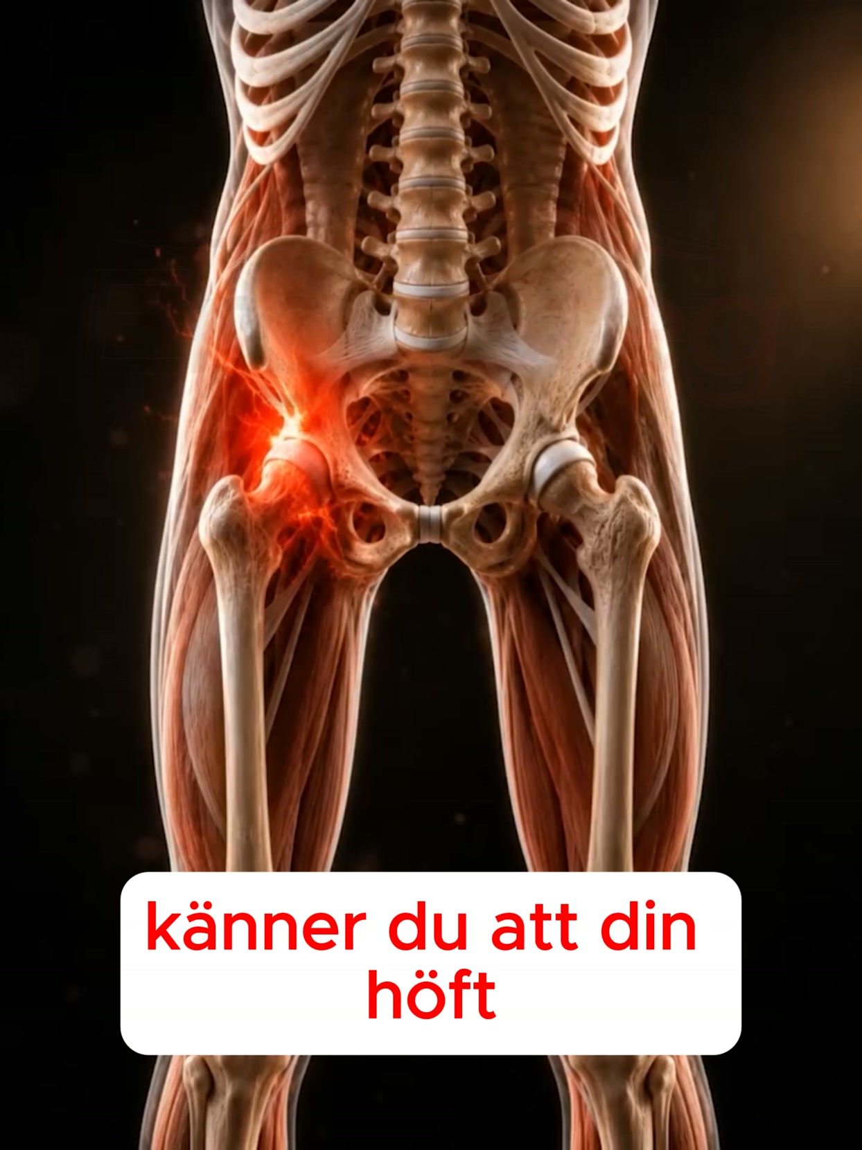 Ont i höft eller rygg efter promenaden?