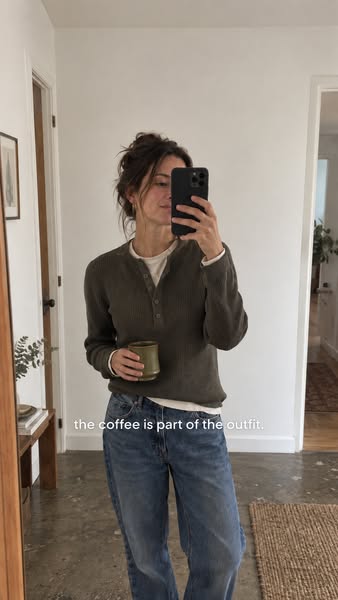 Your morning, in olive green