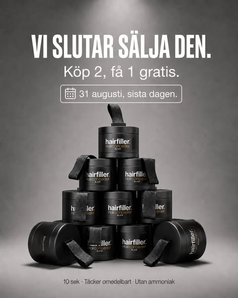 KÖP 2 – FÅ 1 GRATIS + FRI FRAKT
