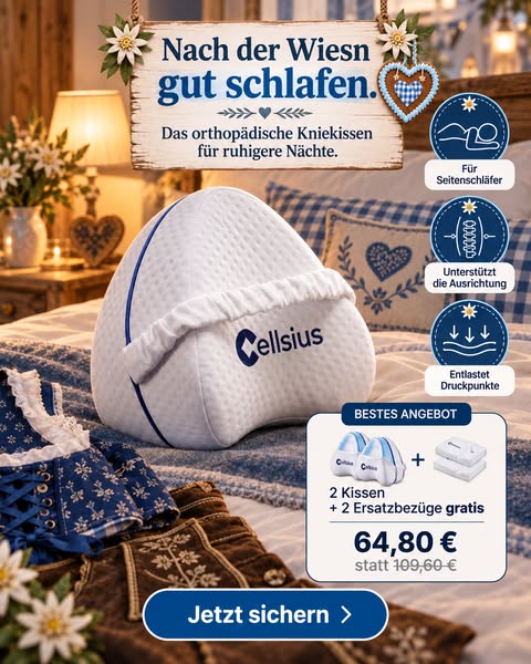 Oktoberfest-Deal: 2 Kissen + 2 Bezüge gratis