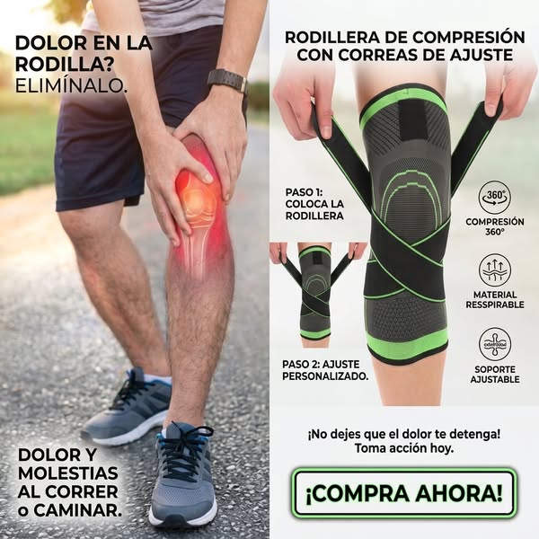 2x1 en Rodilleras + Parches GRATIS
