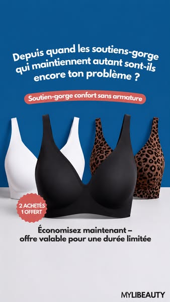 Des soutiens-gorge push-up sans armatures ?!
