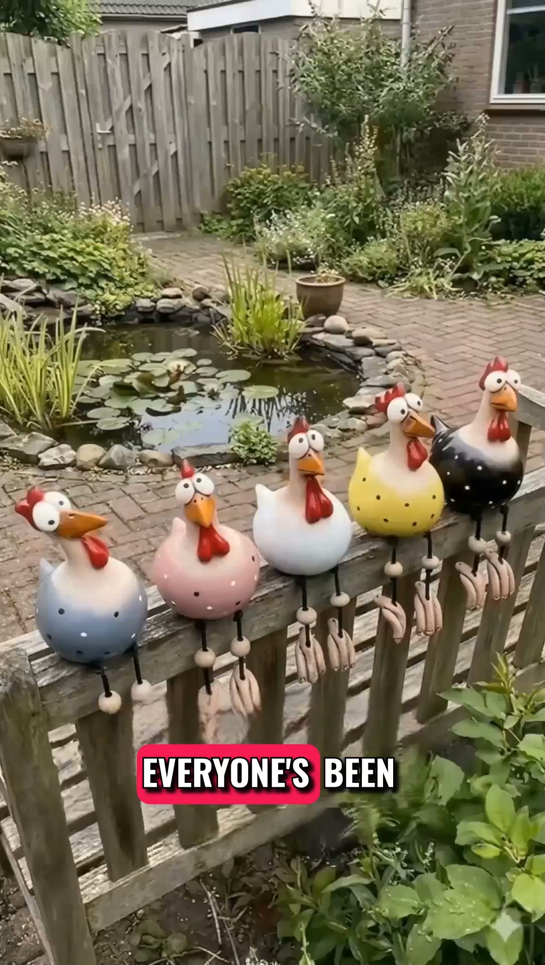 Your garden is missing one charming hen